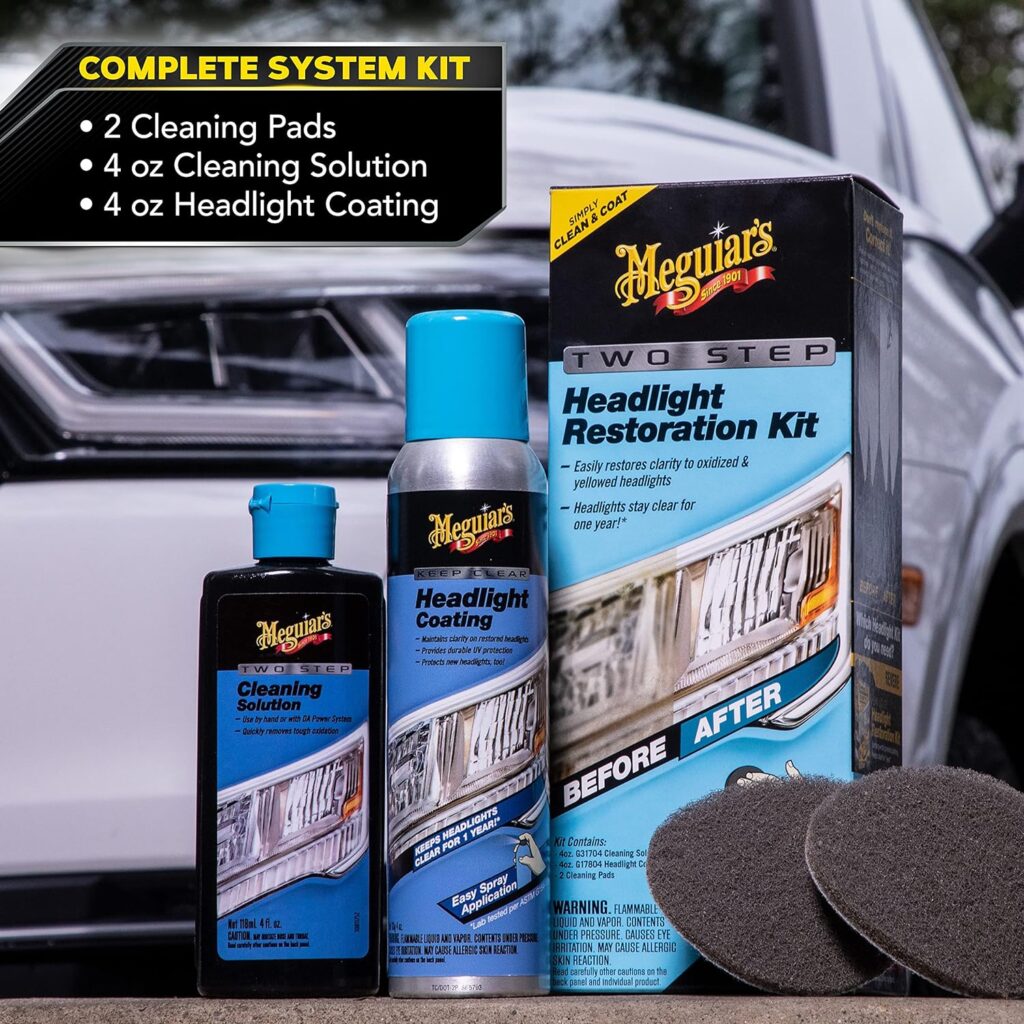 Headlight Restoration Kit - Two Step — Meguiar's Australia