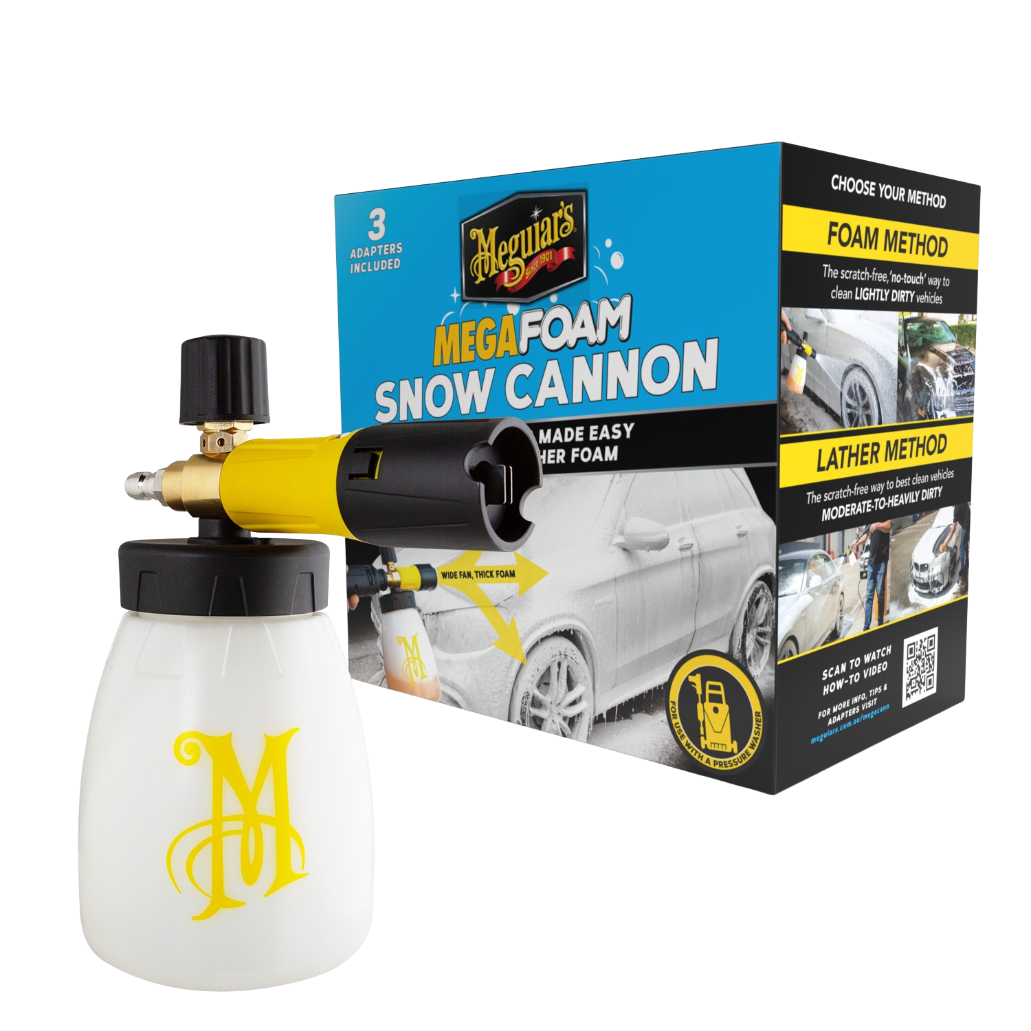 Meguiar's Megafoam Snow Cannon — Meguiar's Australia