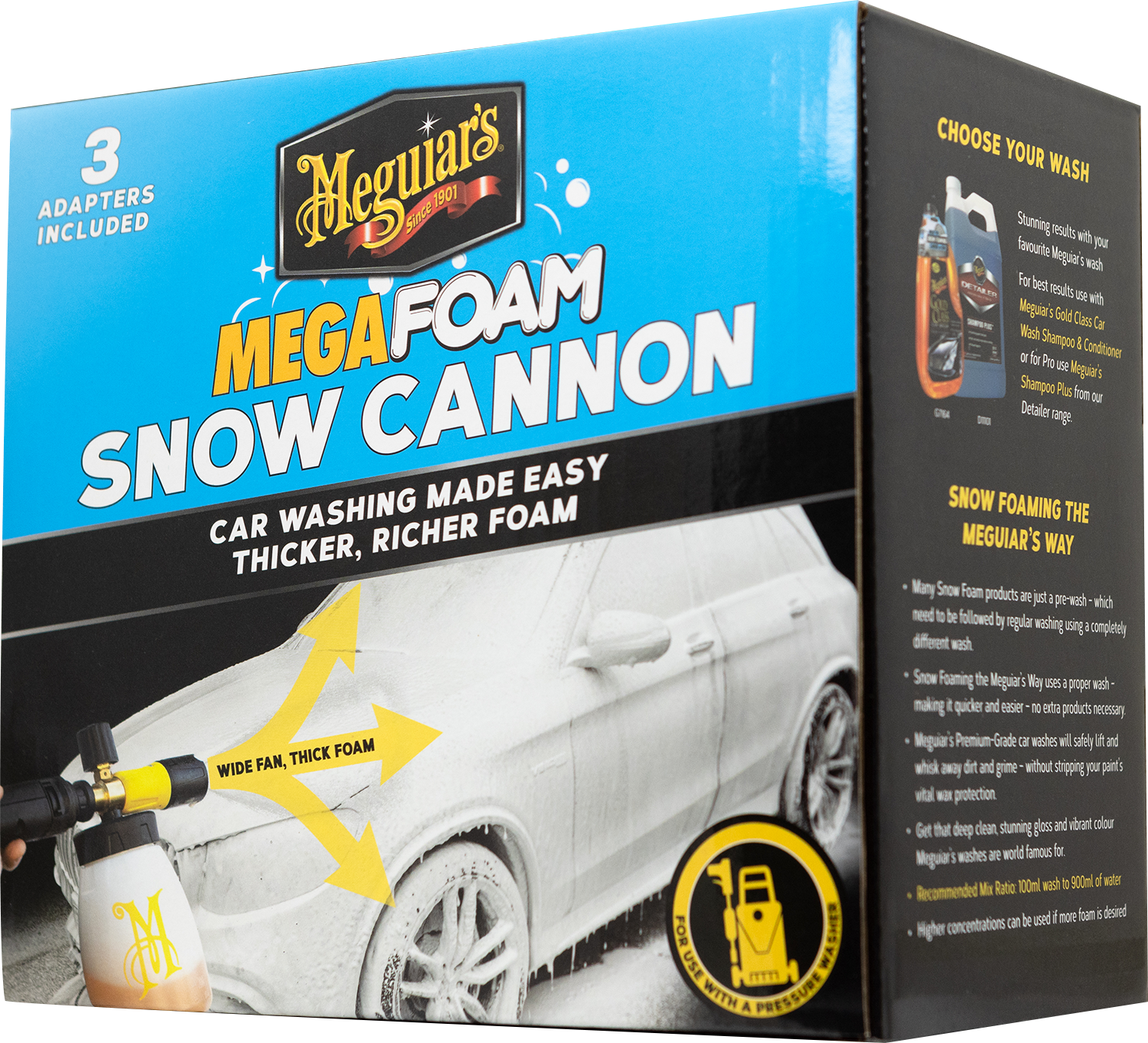 Meguiar's Megafoam Snow Cannon — Meguiar's Australia